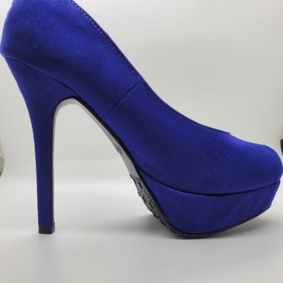 Candie's Cabela Blue‎ High Heels Women's Size 6 Medium - Picture 12 of 16